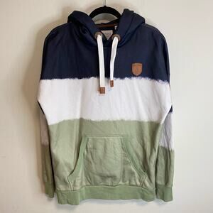 Wanakome Women's Patty Pullover Sweatshirt Blue Green Size Small